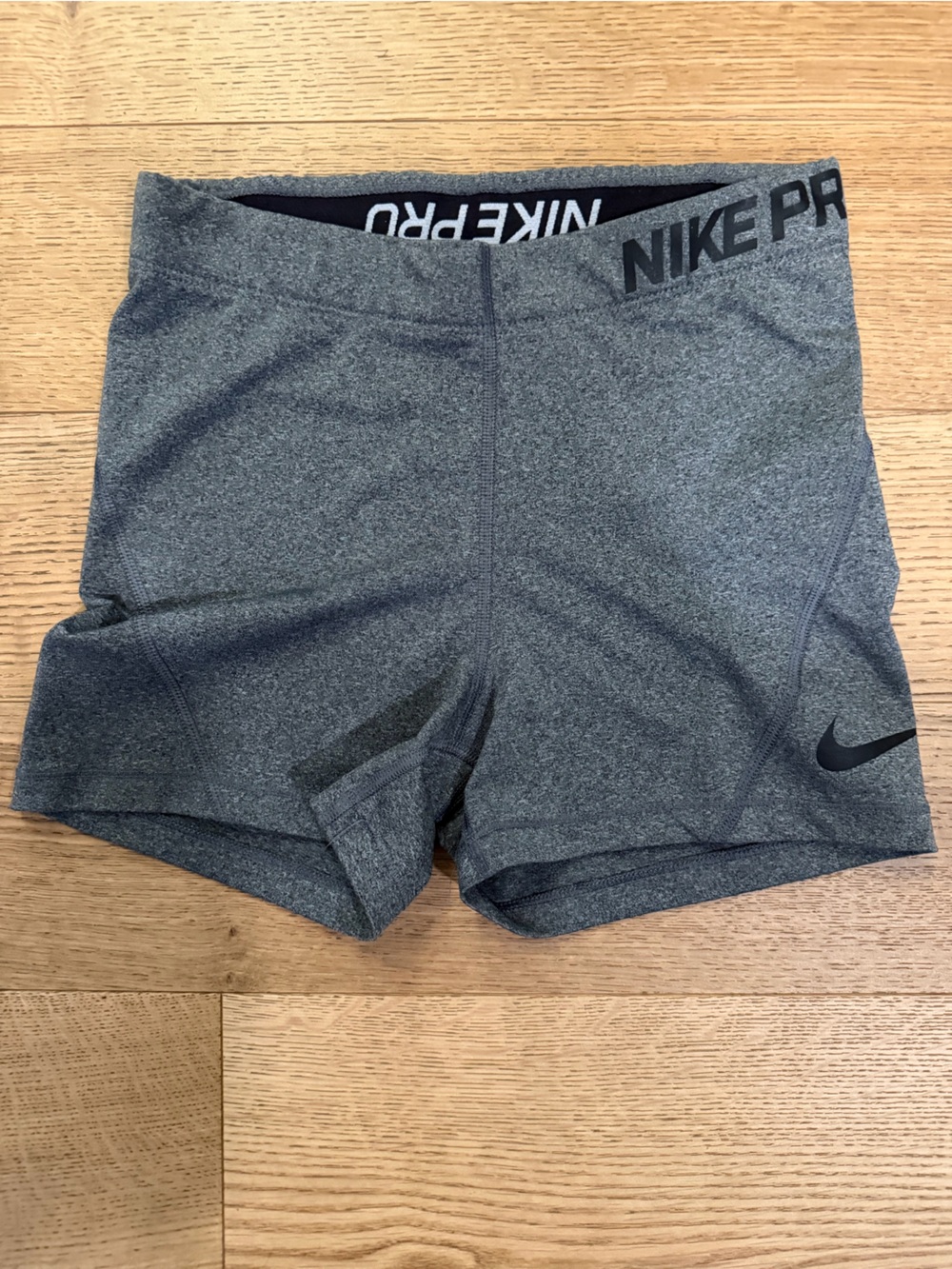 Nike Grey Dri-FIT Pro Shorts Medium
